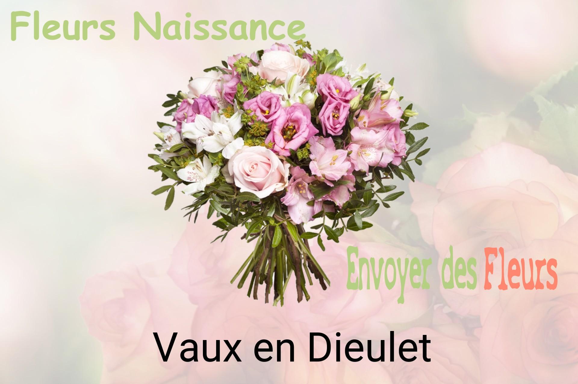 Bouquet de fleurs de naissance livré à Vaux-en-Dieulet
